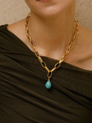 THEODORE<BR>Charm Alina Turquesa
