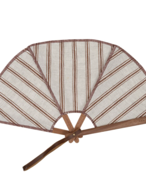 THE VIANA FAN<BR>Abanico Provenza teja