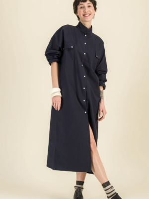 SIXSOEURS<BR>Vestido Kamala Marine