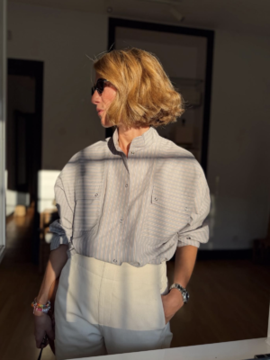 SIXSOEURS<BR>Camisa Milla Rayures