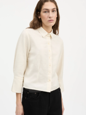 SKALL<BR>Camisa Flair Ecru